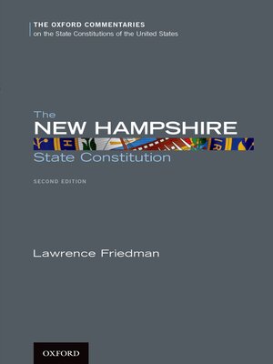 cover image of The New Hampshire State Constitution